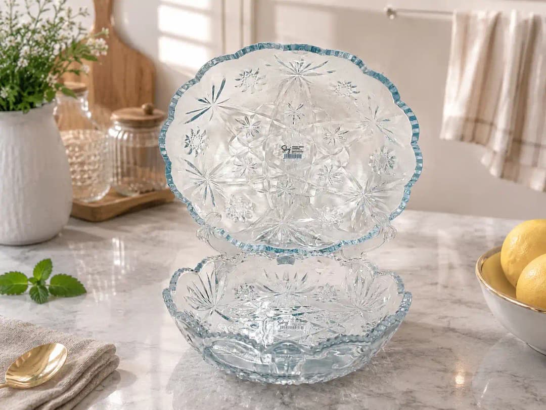 Glass Dish Set (2pcs) img 2