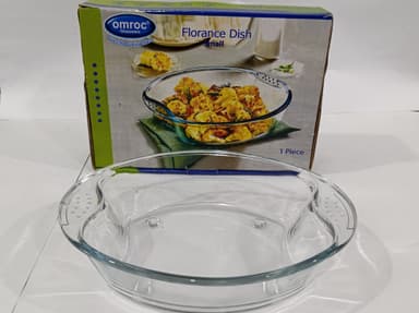 Glass Deep Dish Florance (S) mini img 01
