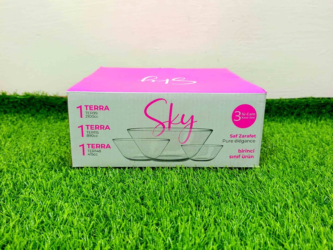 Terra Bowl Set (3Pcs) img 2