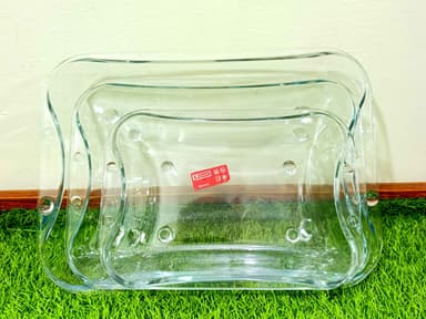 Glass Dish Set (3pcs)  mini img 3
