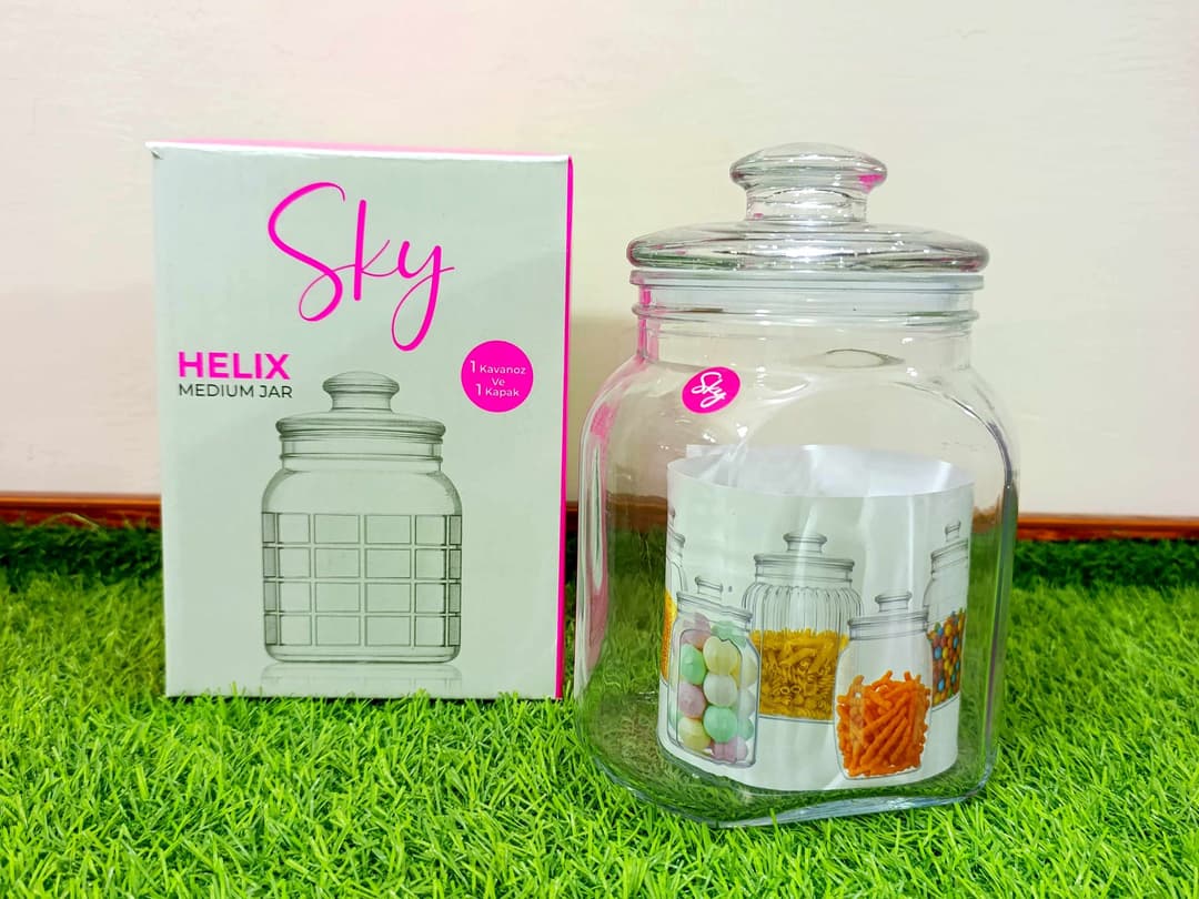  Airtight glass jar sky 4 (1700ml) img 1