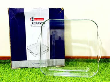 Glass Square Baking Dish Large mini img 1