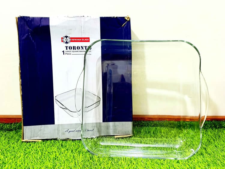 Glass Square Baking Dish Large img