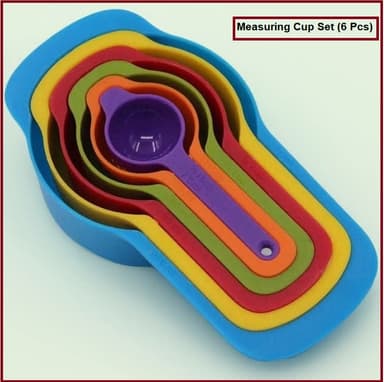 Measuring Cup Set (6Pcs) mini img 1