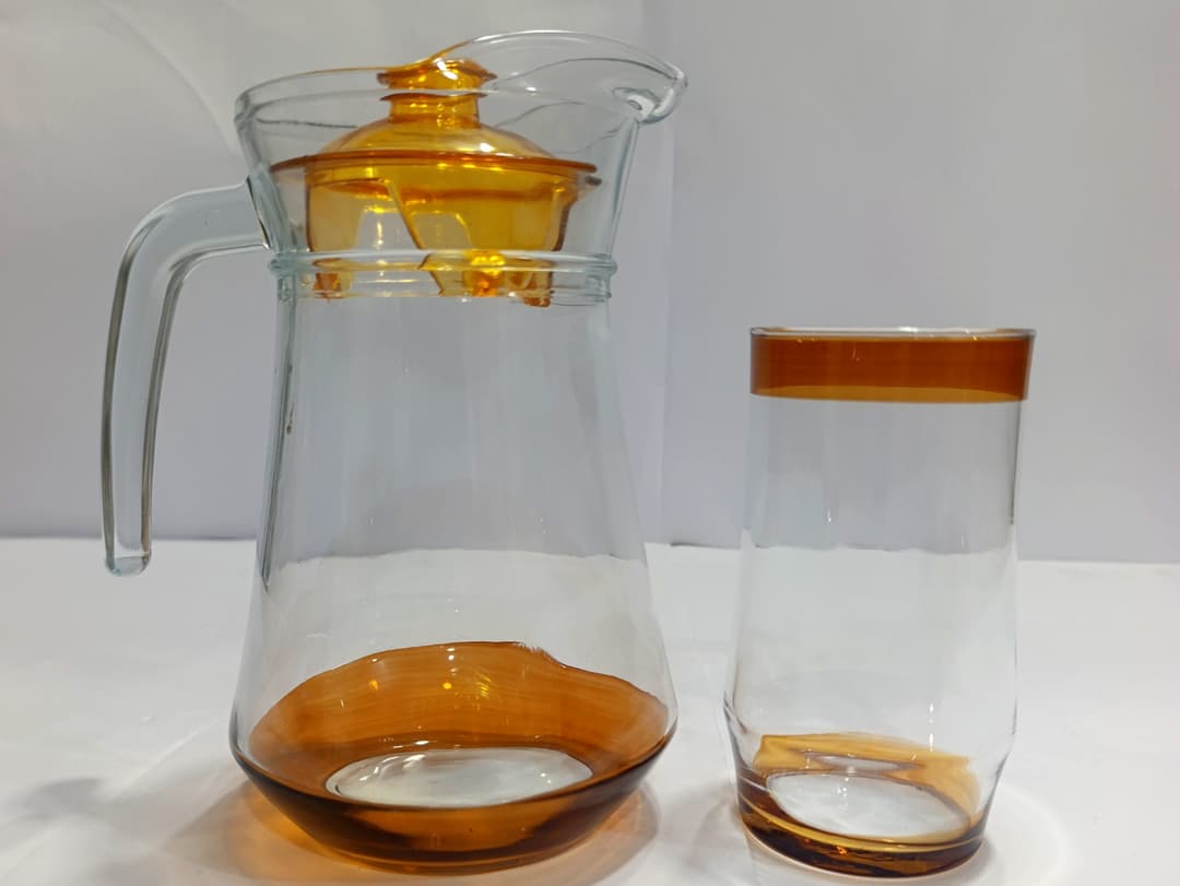 Rainbow Water Set Printed Golden img 1