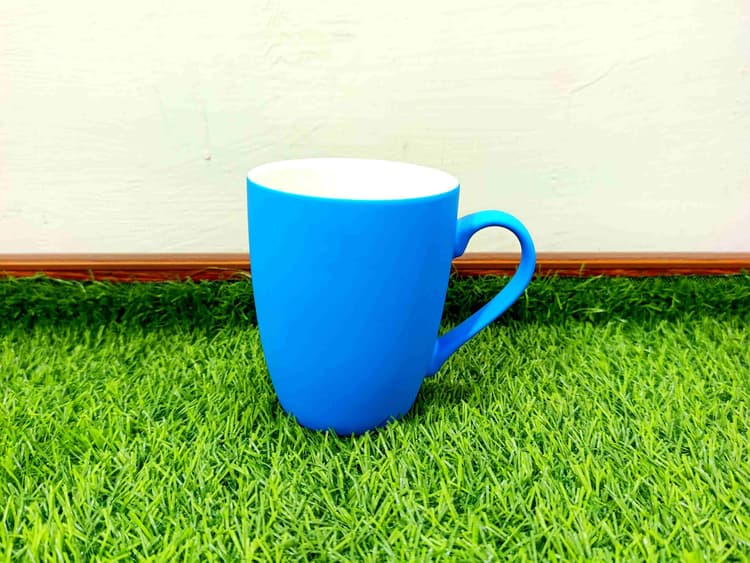 Matte Finish Bone China Mugs Diff-Colors (6pcs) (Royal Gold) img