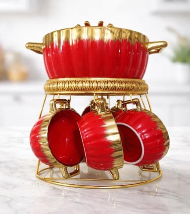 Soup set Bone China (John Wood)(imported) mini img 1