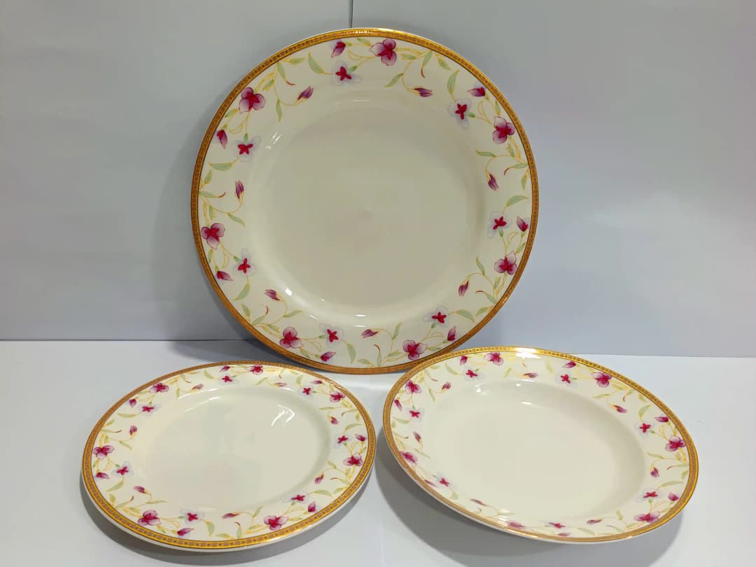 Ceramic Plate Set(18-Pcs) Bon China img 1