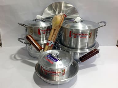 Cooking Set Metal 15 Pcs mini img 01