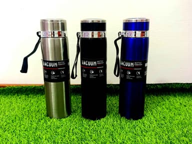 Water Bottle stainless steel (Silver) mini img 3