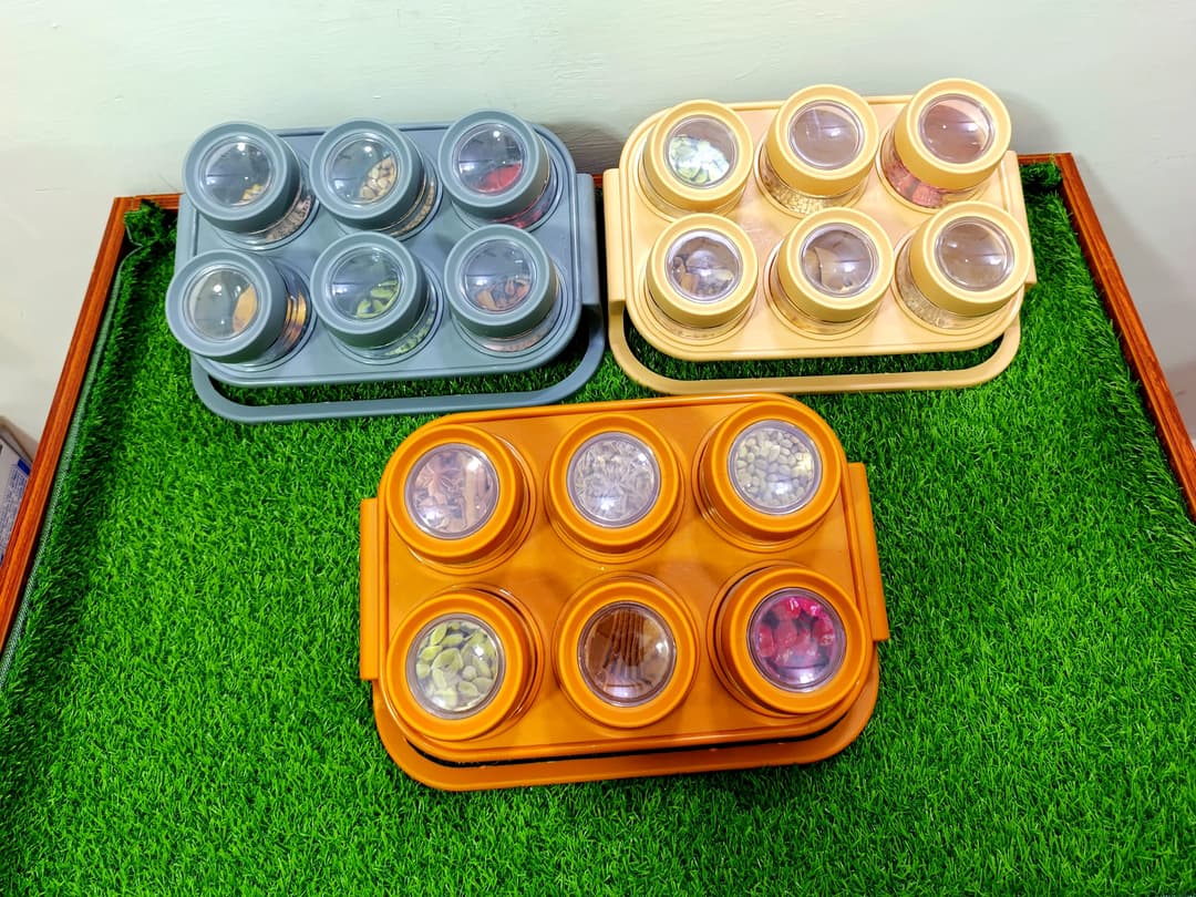 Spice Jars with stand (مصالحہ بکس) img 4