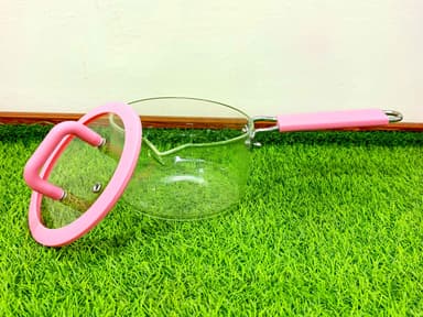 Imported glass cooking sauce pan mini img 1