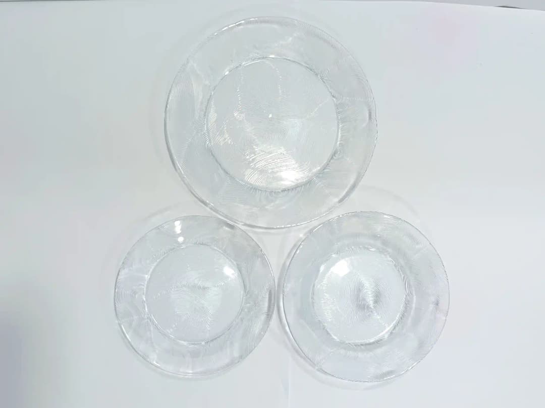Tempered Glass Plate Set (Oven Use)18-Pcs Woody img 1