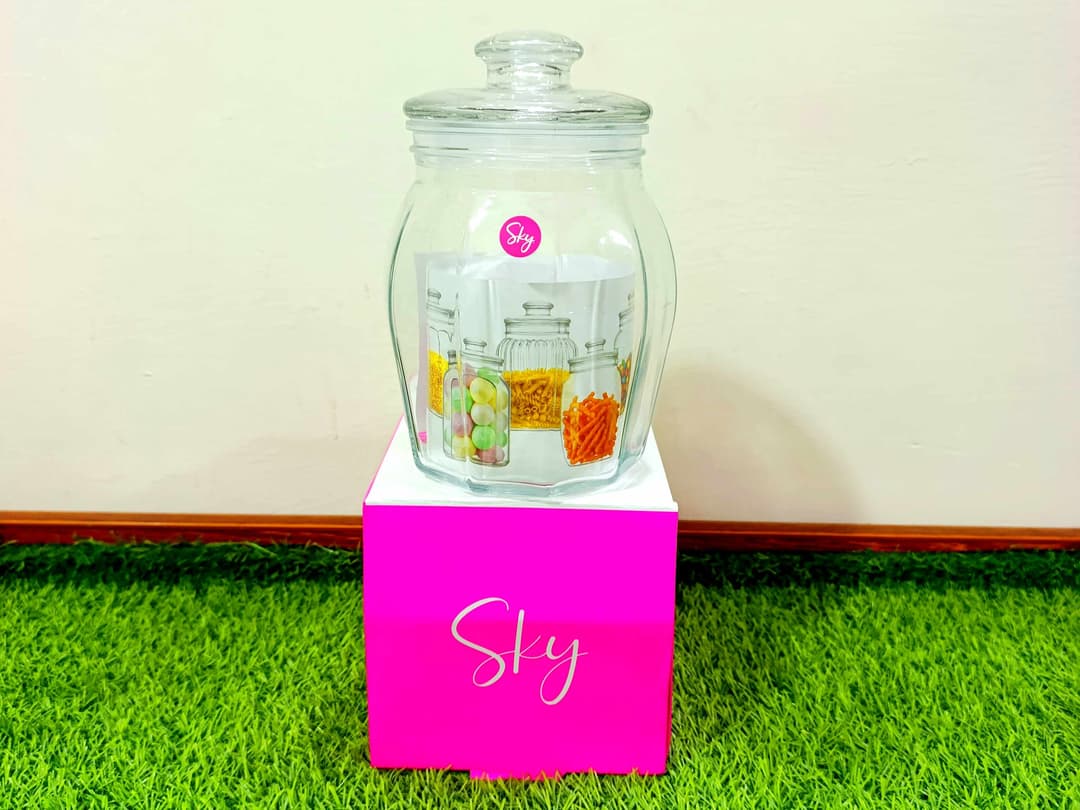 Airtight glass jar sky 2 (1700ml) img 2