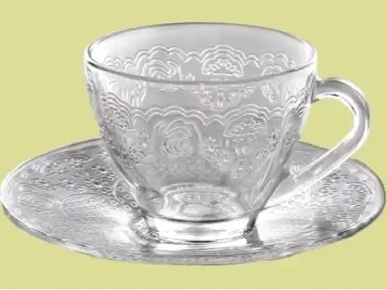 Orchid Tea Cup And Saucer img 1