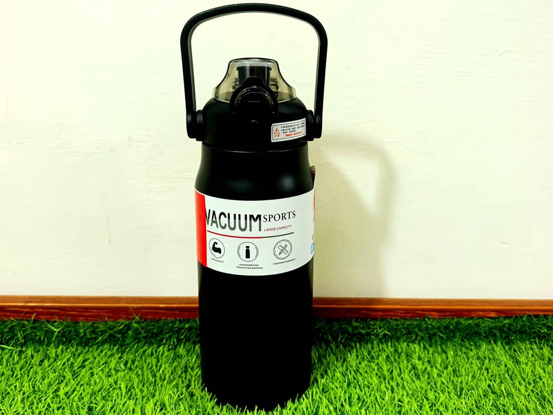 Water Bottle stainless steel (Matte Black) img 1