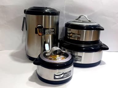 Hotpot Set 4 Pcs Black mini img 01