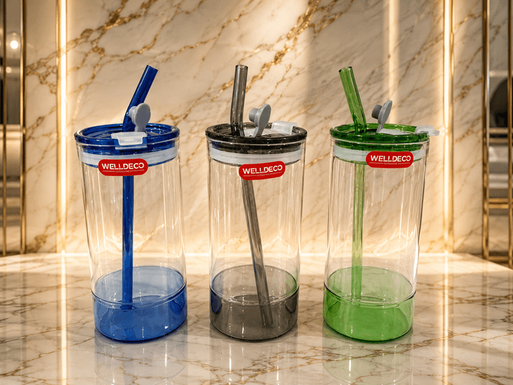 Glass Sipper (With Brush) img