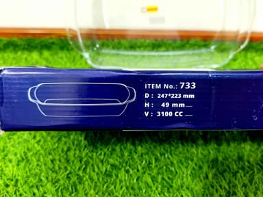 Glass Baking Dish large (imported) mini img 4