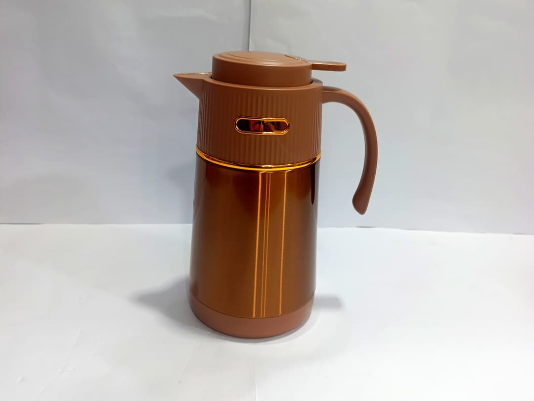 Tea Thermos Brown Imported img 1