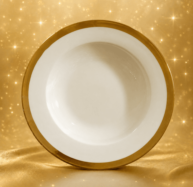 Boon China Medium (Deep) Plates 6-pcs Different Designs  img