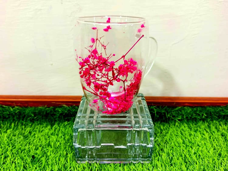 Large Mug 3 (flowers) (double molded) img