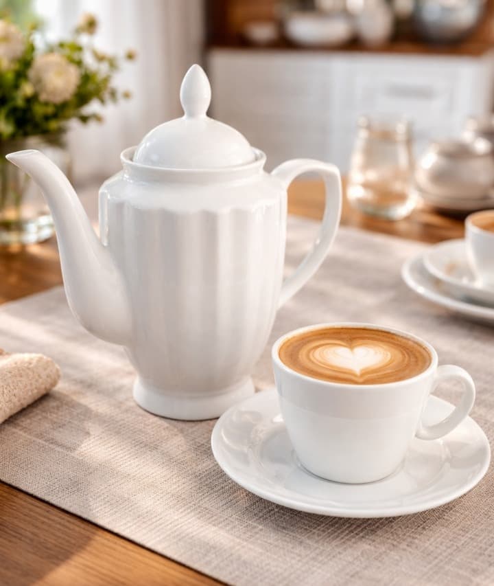 Tea Set Ceramic (6+6+1) img 1