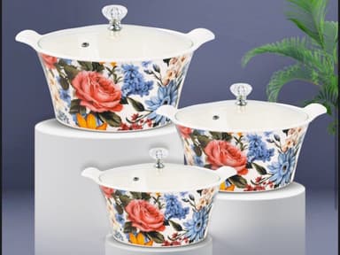  Bowl Set - سالن ڈونگہ (3-Pcs) Malamine mini img 01