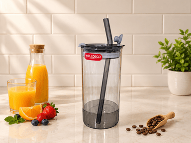 Glass Sipper (Dual Black) mini img 1