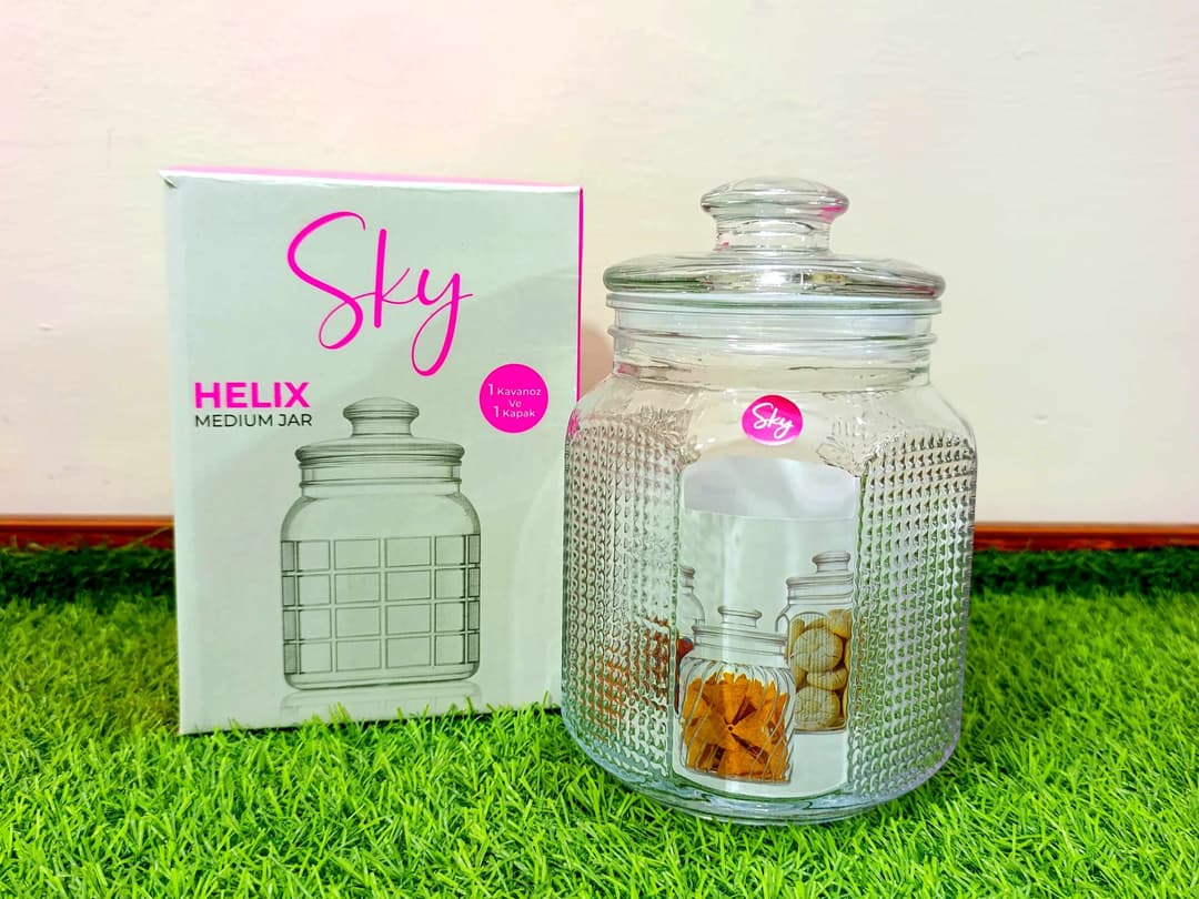  Airtight glass jar sky 3 (1700ml) img 1
