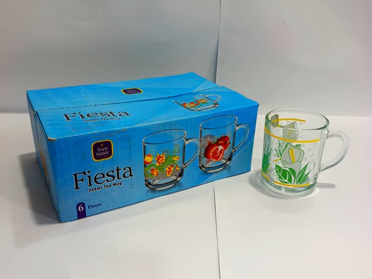 Fiesta Tea Mug Printed-3 (6Pcs) img