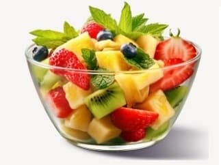 Bowl Clear Glass Plain medium img 1