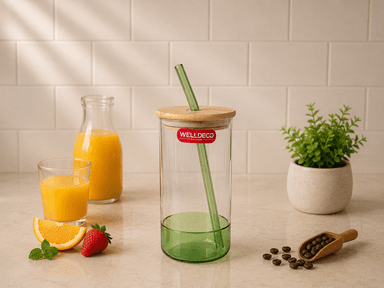 Glass Sipper (Dual Green) mini img 1
