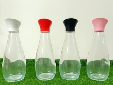 Glass bottle (water, oil, milk, juices) 1000 ml mini img 11