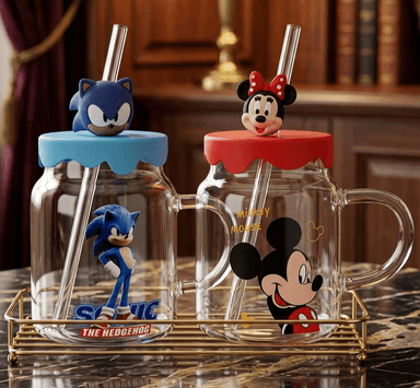 Glass Sipper Mug  mini img 1
