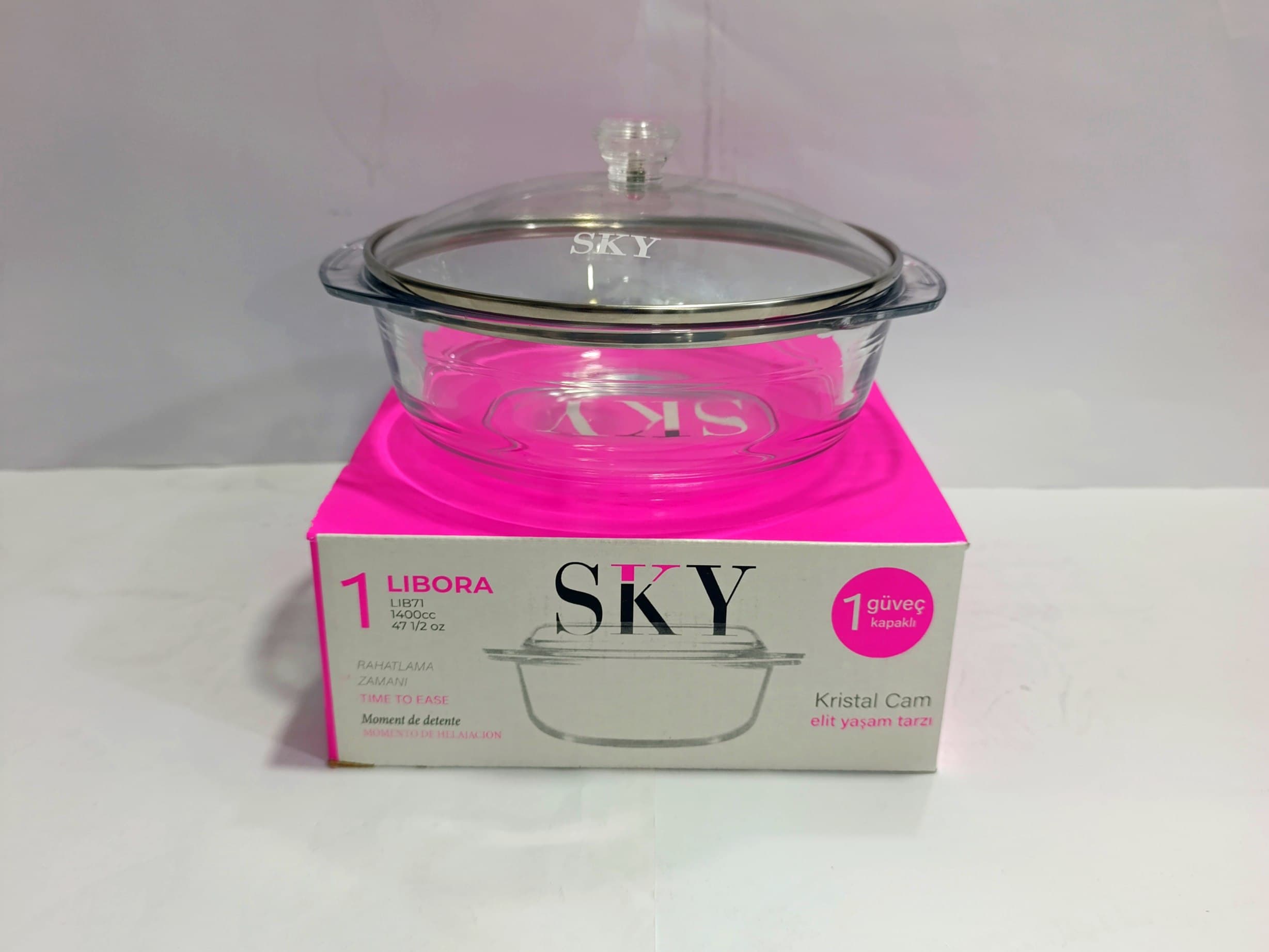 Bowl Large  With Lid Libora img