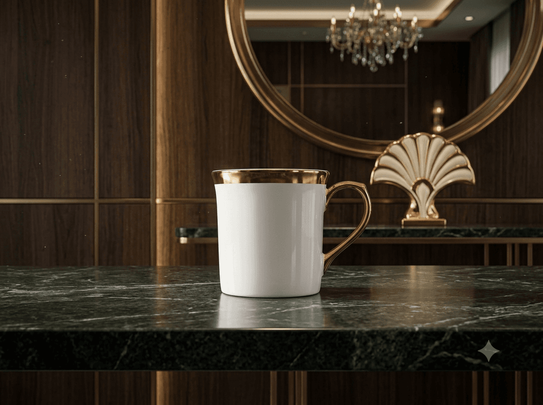 Bone China Cups (6pcs) img 1