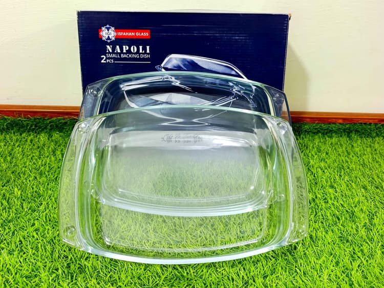 Glass Baking Dish imported Medium (2 in 1)  img