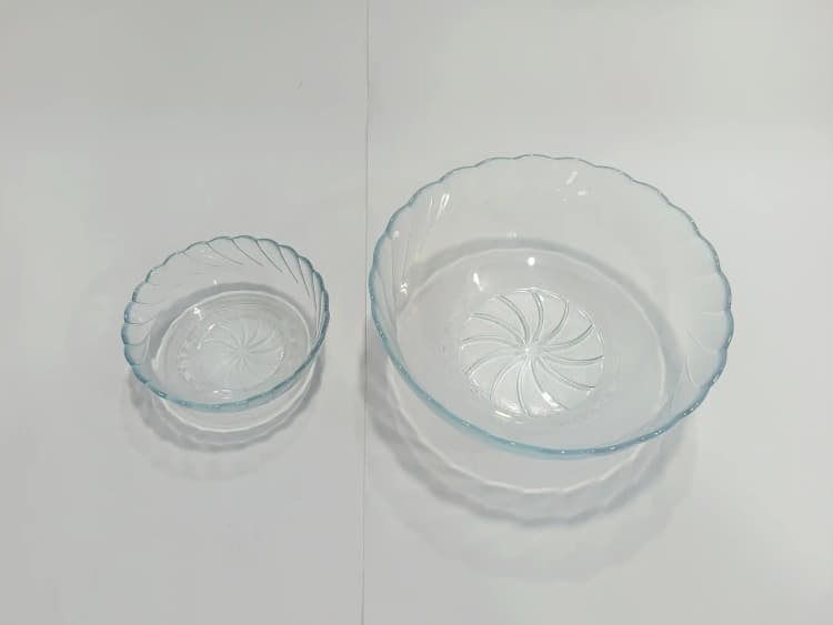 Bowl Set Tempered Glass (Oven Use) Frosty 7Pcs img