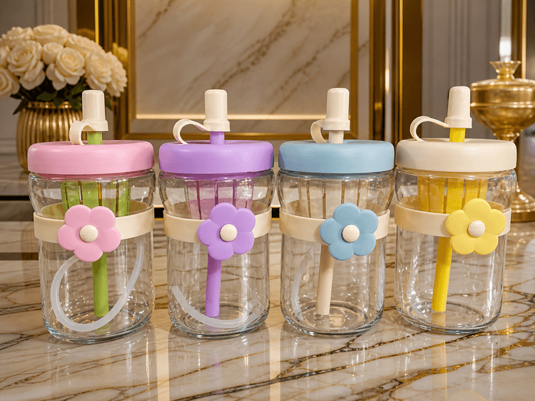 Cute Glass Sipper  img