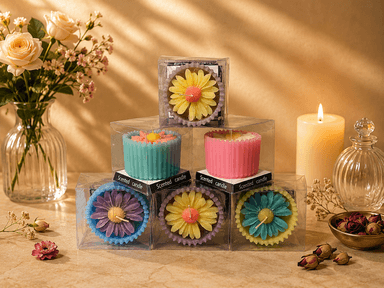Scented Candle (Flower) mini img 3