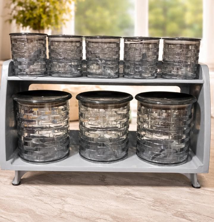 Spice Jar Set (grey) img