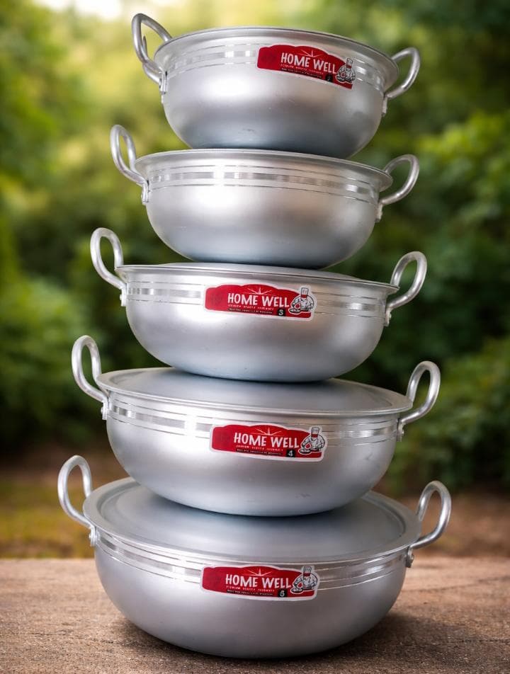 Karahi Set (5 sizes) (Home well) img 1