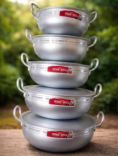 Karahi Set (5 sizes) (Home well) mini img 1