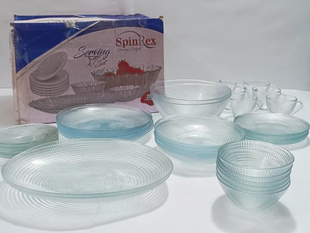 Tempered Glass Specks Dinner Set 6-Person (Oven Use) img 01