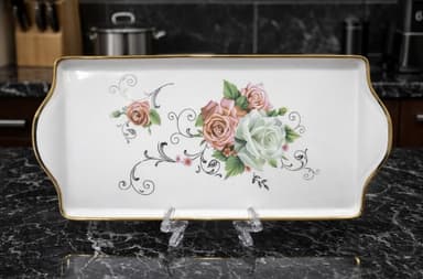 Dish Bone China Imported (JohnWood) mini img 1