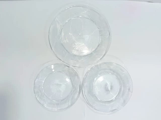 Tempered Glass Plate Set (Oven Use)18-Pcs Frosty img 01