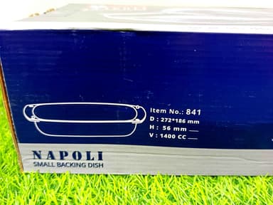 Glass Baking Dish imported Medium (2 in 1)  mini img 3