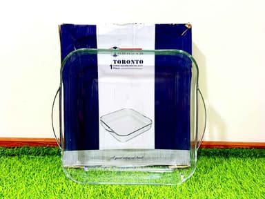 Glass Square Baking Dish Large mini img 2