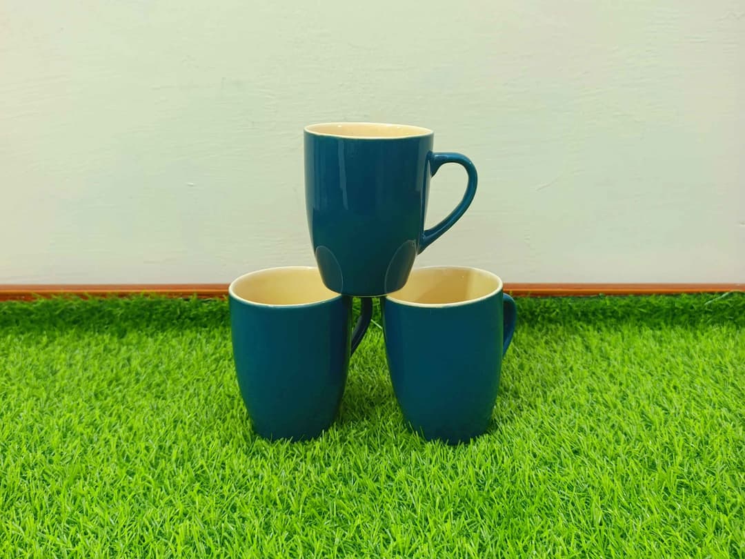 Mugs Large (6pcs) (Bluish green) img 2